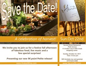 Aratas Wine harvest party