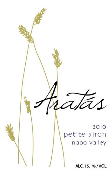 2010 Aratas Napa valley Petite Sirah Collector's Edition Magnum
