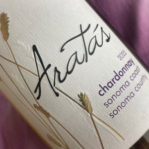 2022 Aratas Chardonnay label image SC